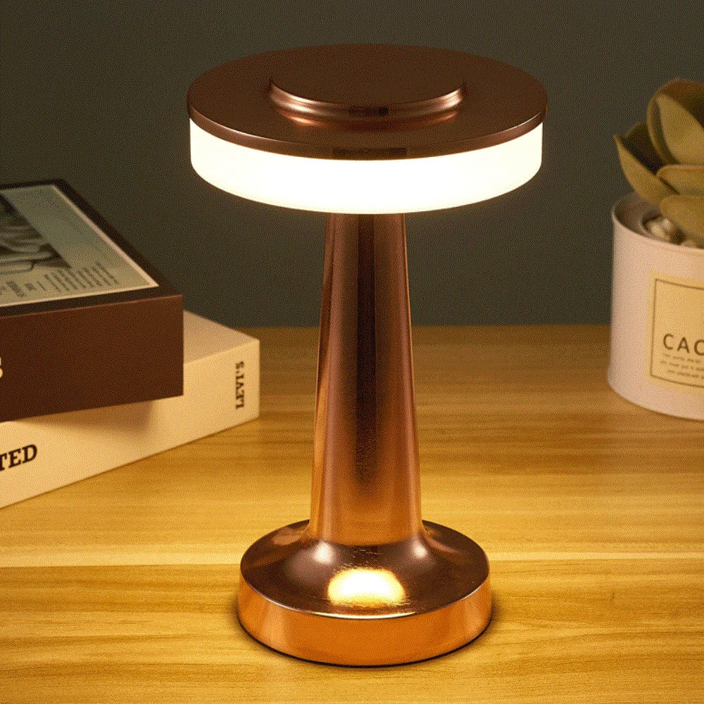 Luminária LED de Mesa Touch – Recarregável