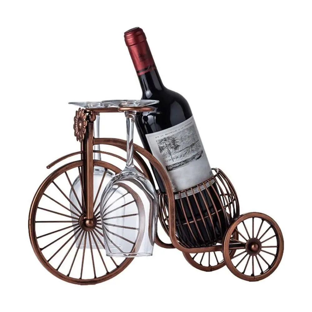 Porta Vinho de Mesa - bicicleta Rack
