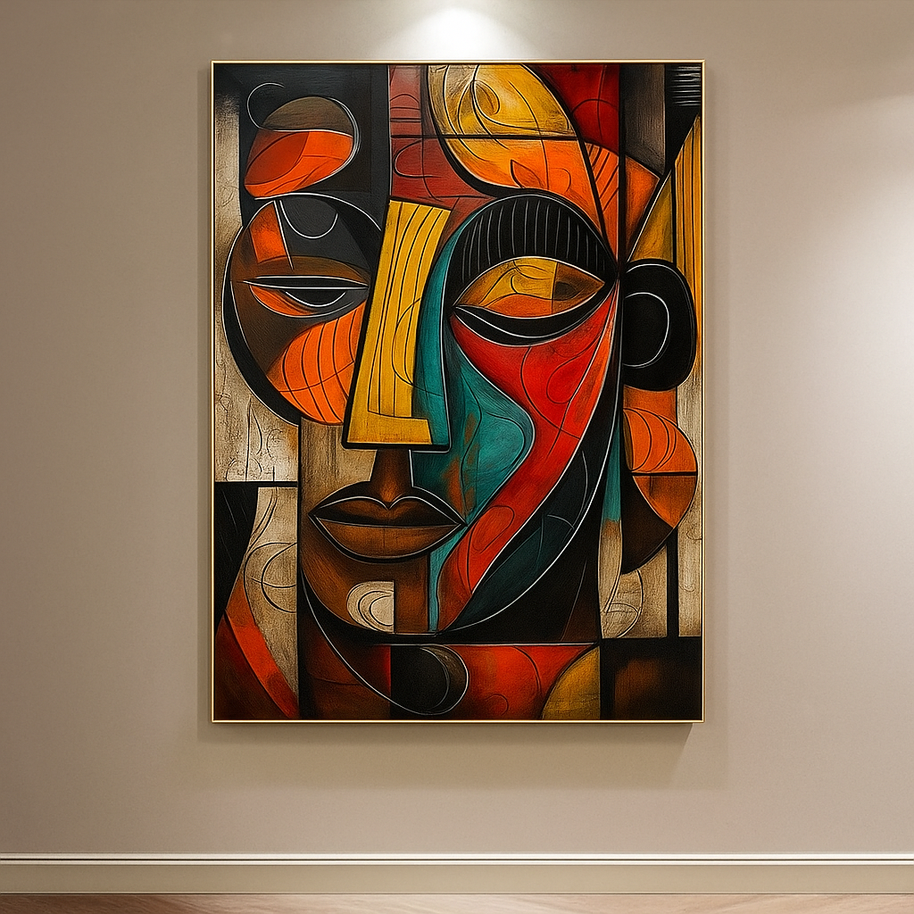 Quadro Decorativo Abstrato Moderno Luxo
