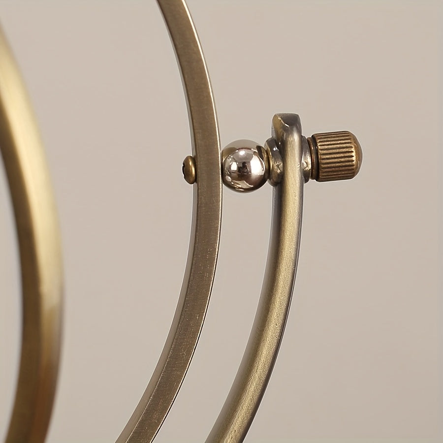 Ampulheta Decorativa Giratória com Suporte