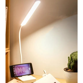 Luminária de Mesa com Carregador USB