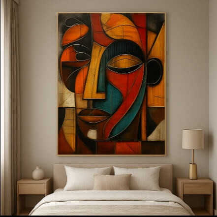 Quadro Decorativo Abstrato Moderno Luxo