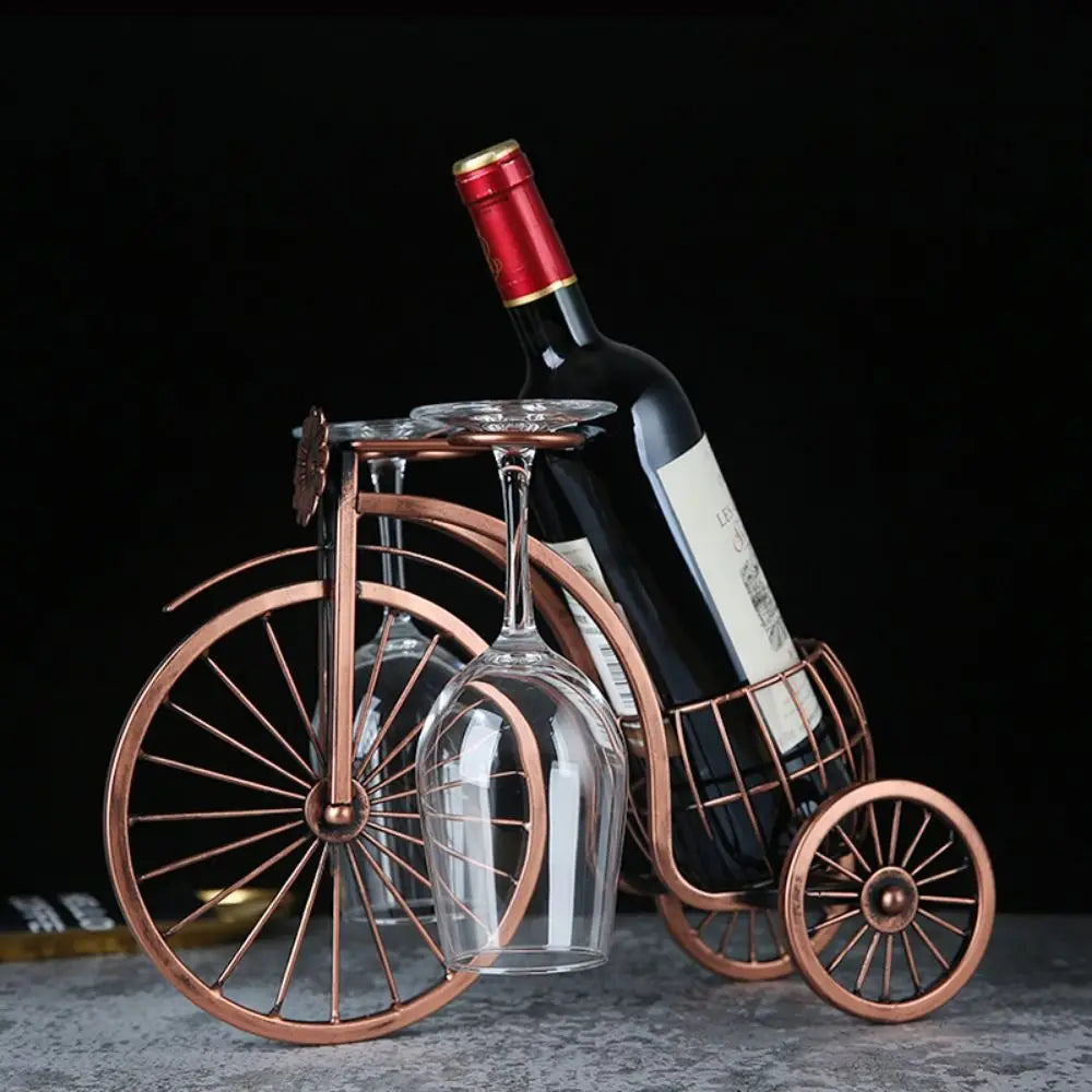 Porta Vinho de Mesa - bicicleta Rack
