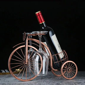 Porta Vinho de Mesa - bicicleta Rack