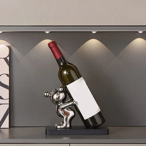 Porta Vinho Design de Estátua