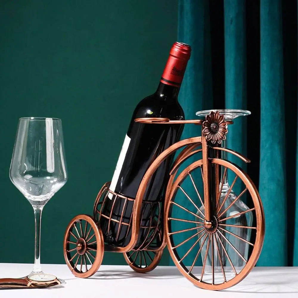 Porta Vinho de Mesa - bicicleta Rack